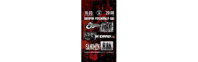 SHTOPOR PSYCHOBILLY GIG (2024-03-16)