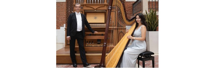 Органный концерт Неоклассика на органе и арфе Эйнауди Тьерсен Циммер (2026-04-10)
