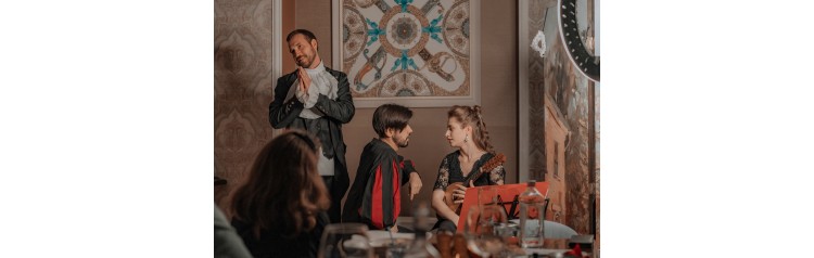 День Святого Валентина Итальянский вечер Чао Италия спектакльпутешествие СЕАНС 1630 (2026-02-14)