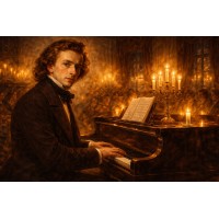 Шопен и романтики при свечах Фортепьянный вечер на  Арбате (2026-03-28)