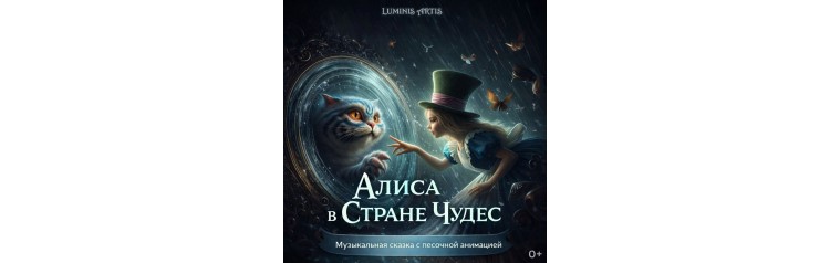 Алиса в стране чудес Музыкальная сказка с песочной анимацией (2026-04-24) Алиса в стране чудес Музыкальная сказка с песочной анимацией (2026-04-24)