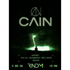 Сольный концерт CAIN  Москва  RNDM (2026-08-02)